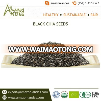 Bulk Exporter of Black Chia Seeds