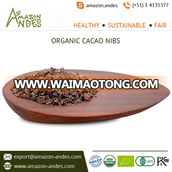 EEC/FDA Certified Raw Organic Cacao Nibs from Reliable Exporter